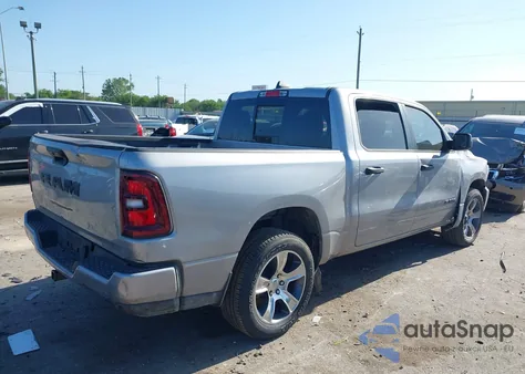 2025 Ram 1500 Rebel 4X4 5'7 Box from USA, damaged, VIN 1C6RREGG7SN661339